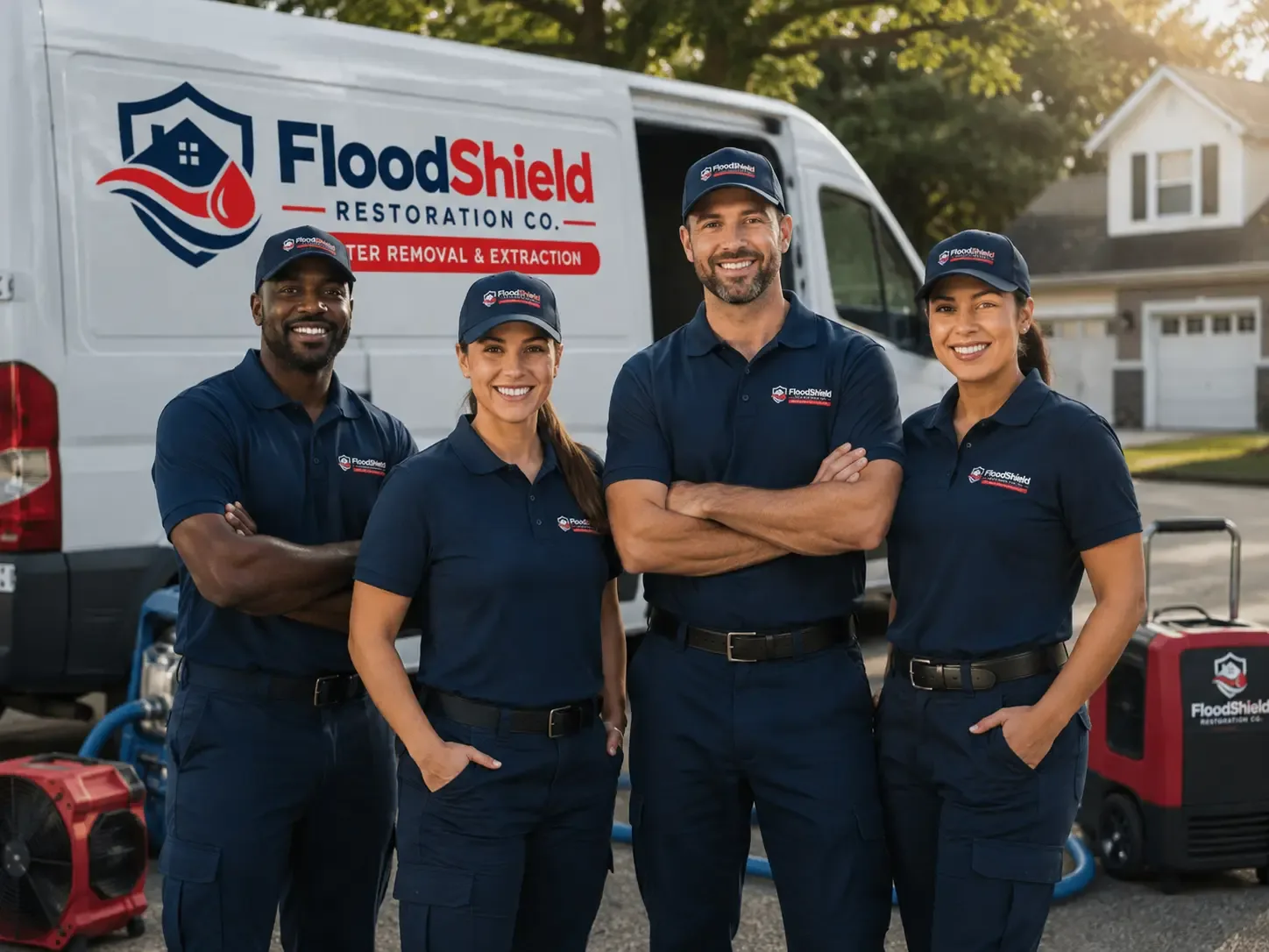 Flood Damage Restoration company in Manilla, IN