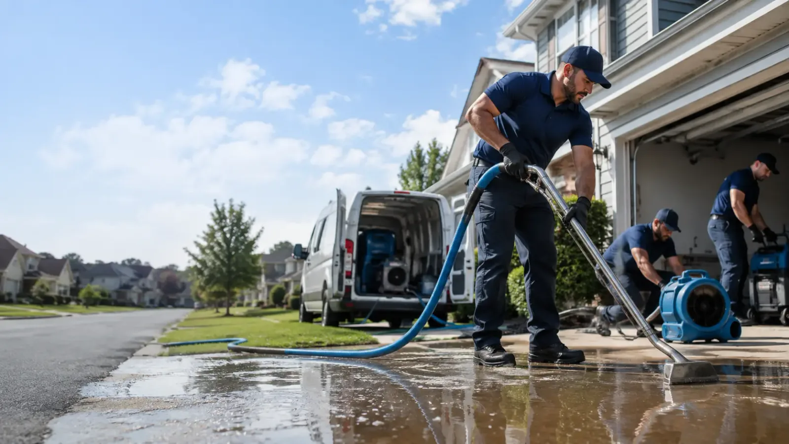 Flood Damage Restoration in Manilla, IN